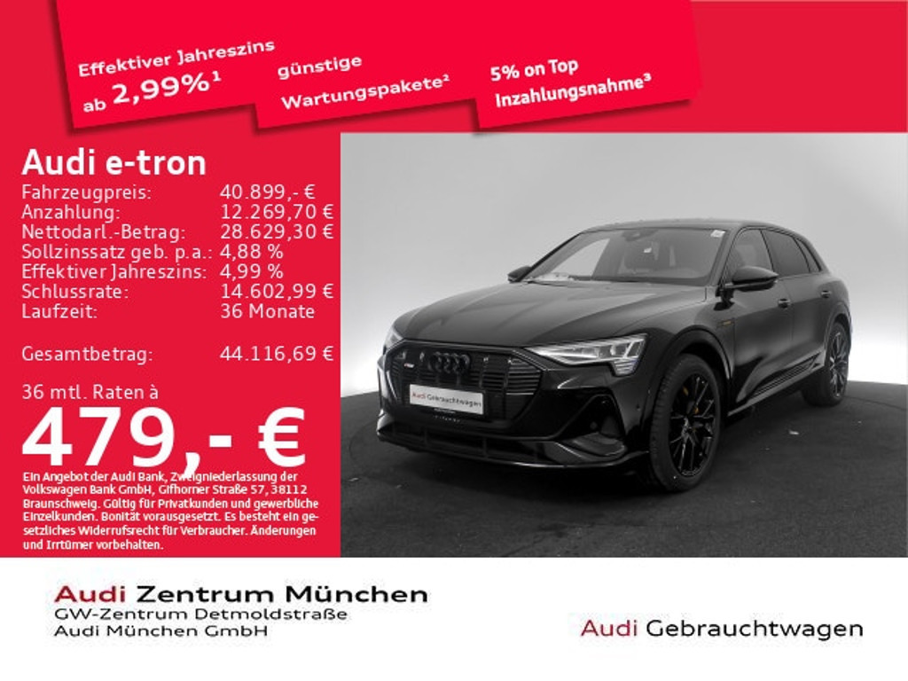 Audi e-tron 2023 Elektrisch
