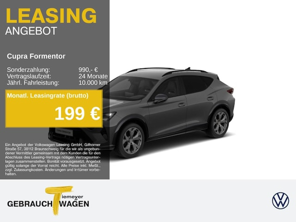 Cupra Formentor 2025 Benzine