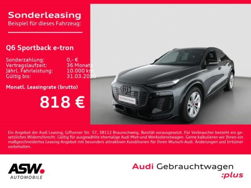 Audi Q6 e-tron 2025 Elektrisch