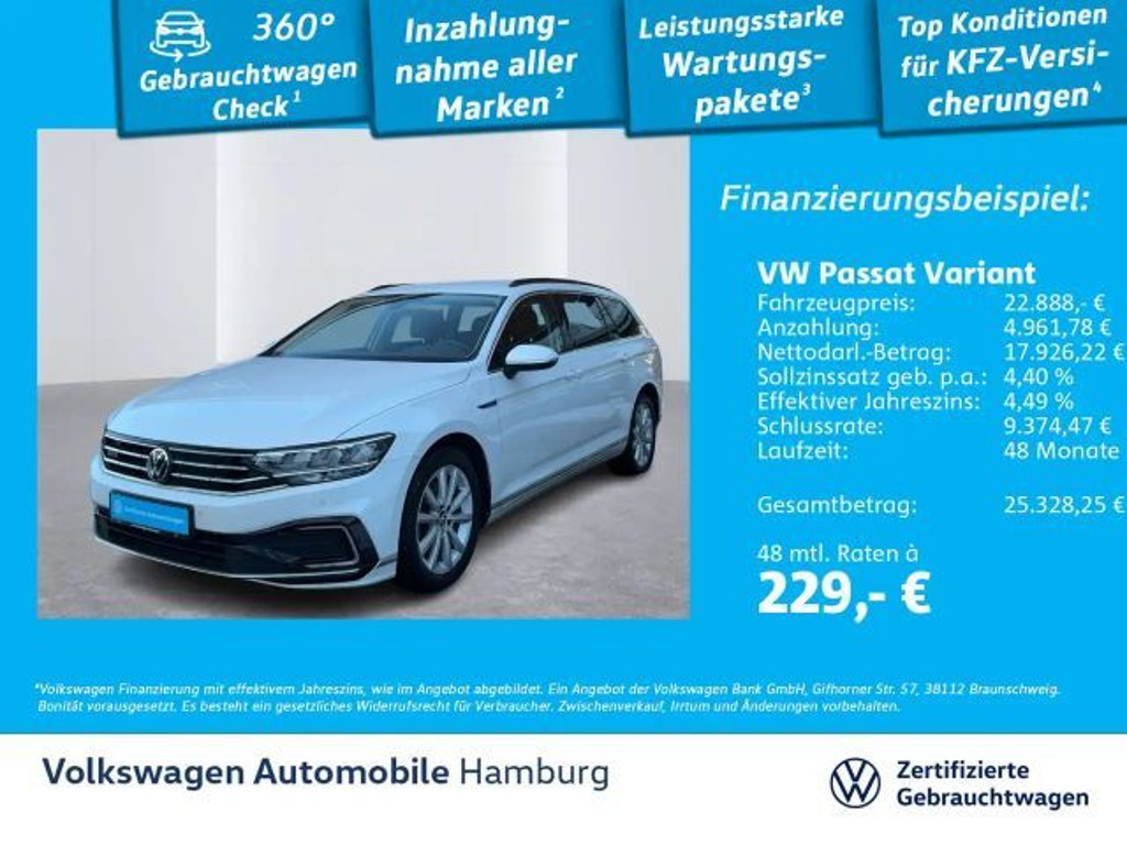 Volkswagen Passat 2021 Hybride Benzine