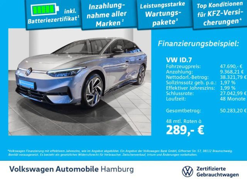 Volkswagen ID.7 2025 Elektrisch