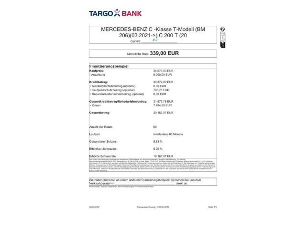 Mercedes-Benz C-Klasse