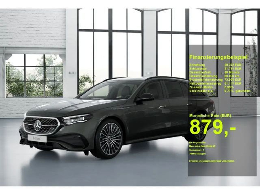 Mercedes-Benz E-Klasse 2026 Hybride Diesel