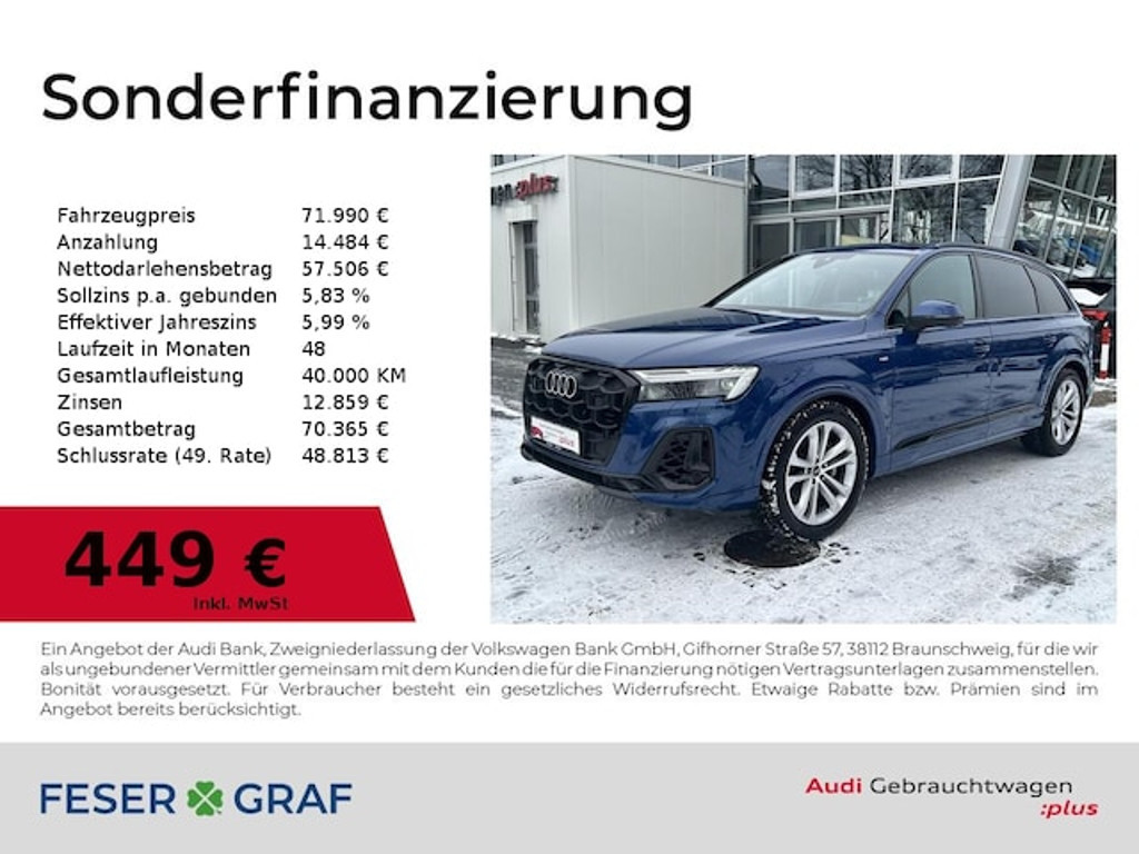 Audi Q7 2025 Benzine