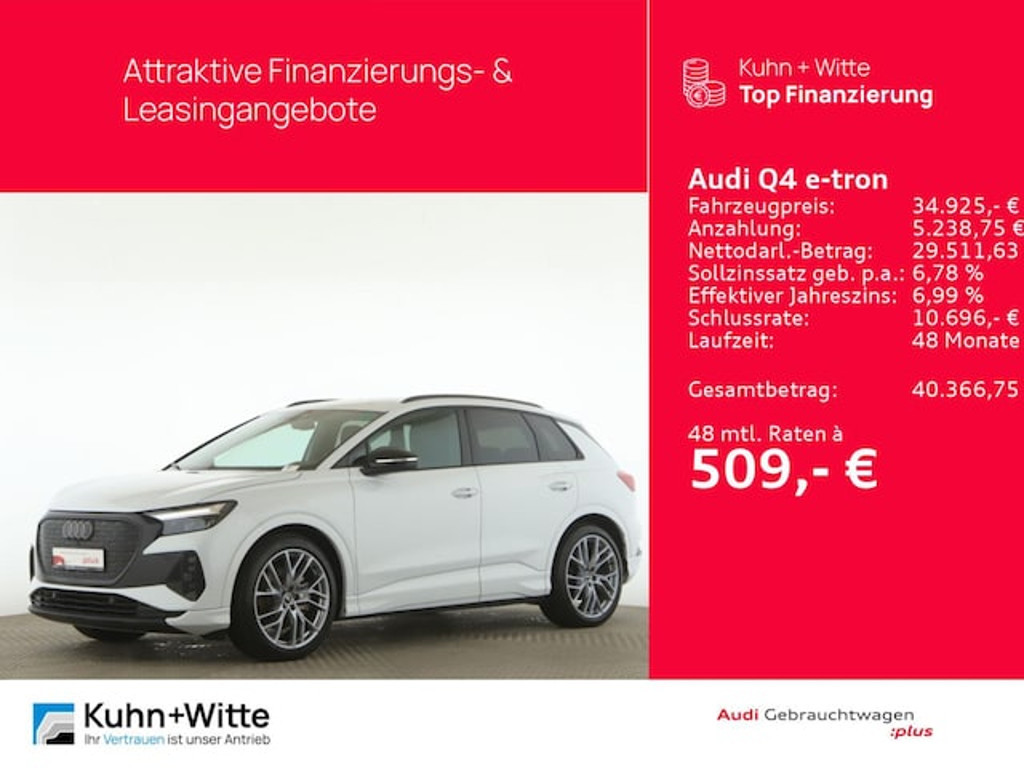 Audi Q4 e-tron 2023 Elektrisch