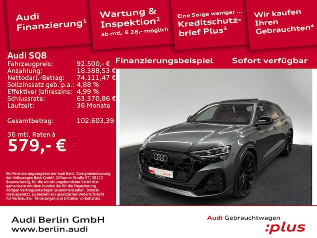 Audi SQ8 2024 Benzine