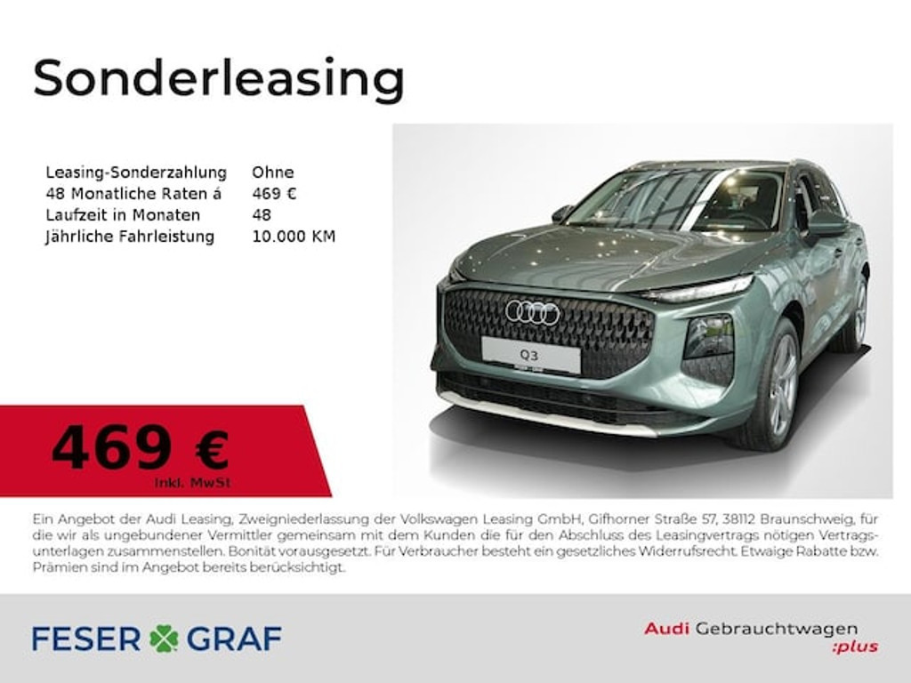 Audi Q3 2025 Benzine