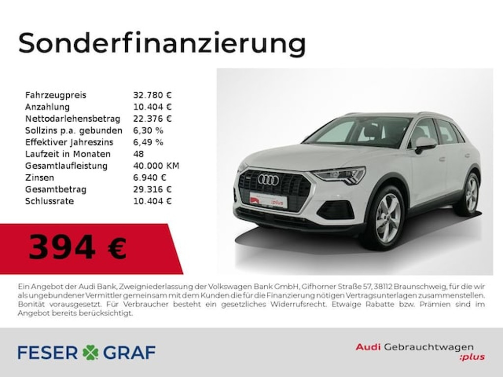 Audi Q3 2022 Benzine