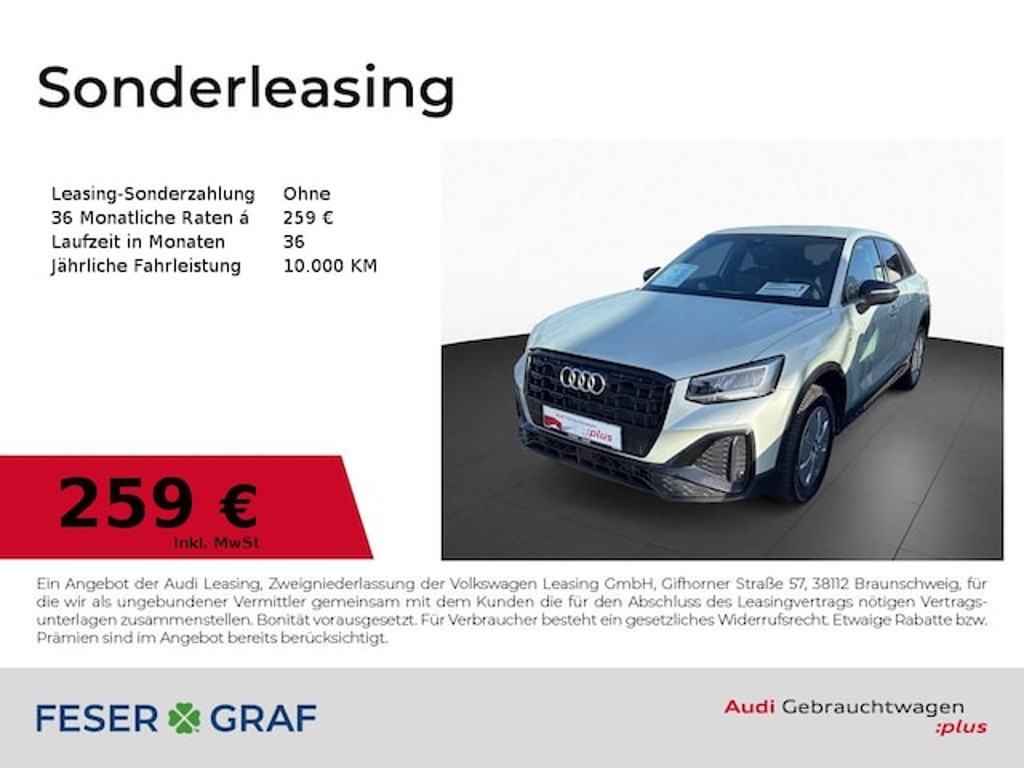 Audi Q2 2025 Benzine