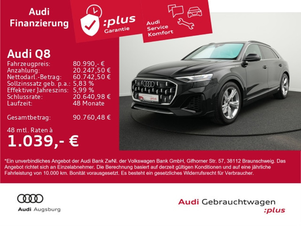 Audi Q8 2024 Hybride Benzine