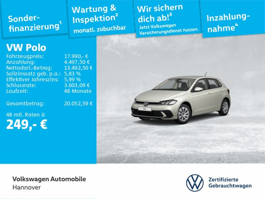Volkswagen Polo 2023 Benzine