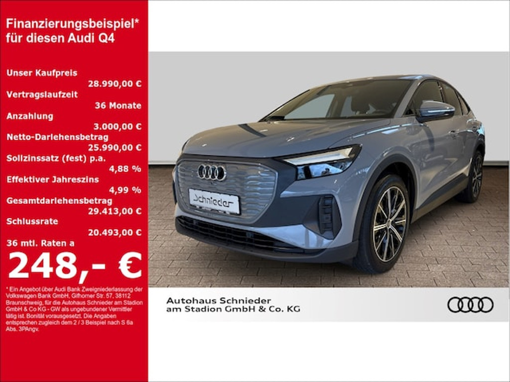 Audi Q4 e-tron 2022 Elektrisch