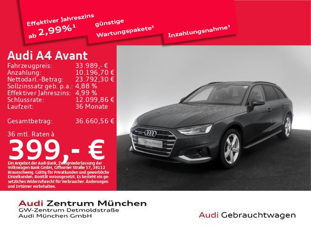 Audi A4 2024 Benzine