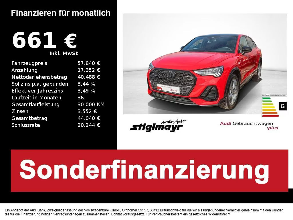 Audi Q3 2025 Benzine