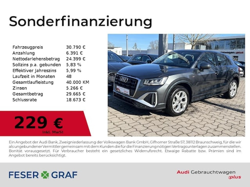 Audi Q2 2024 Benzine