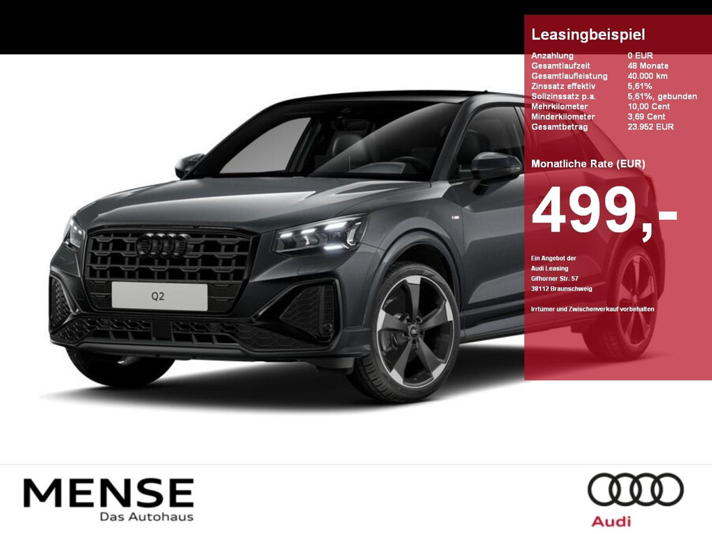 Audi Q2 2026 Benzine