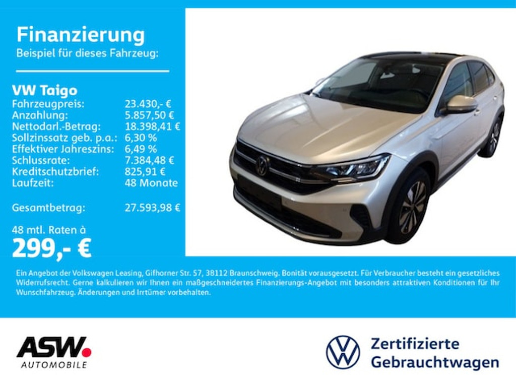 Volkswagen Taigo 2024 Benzine