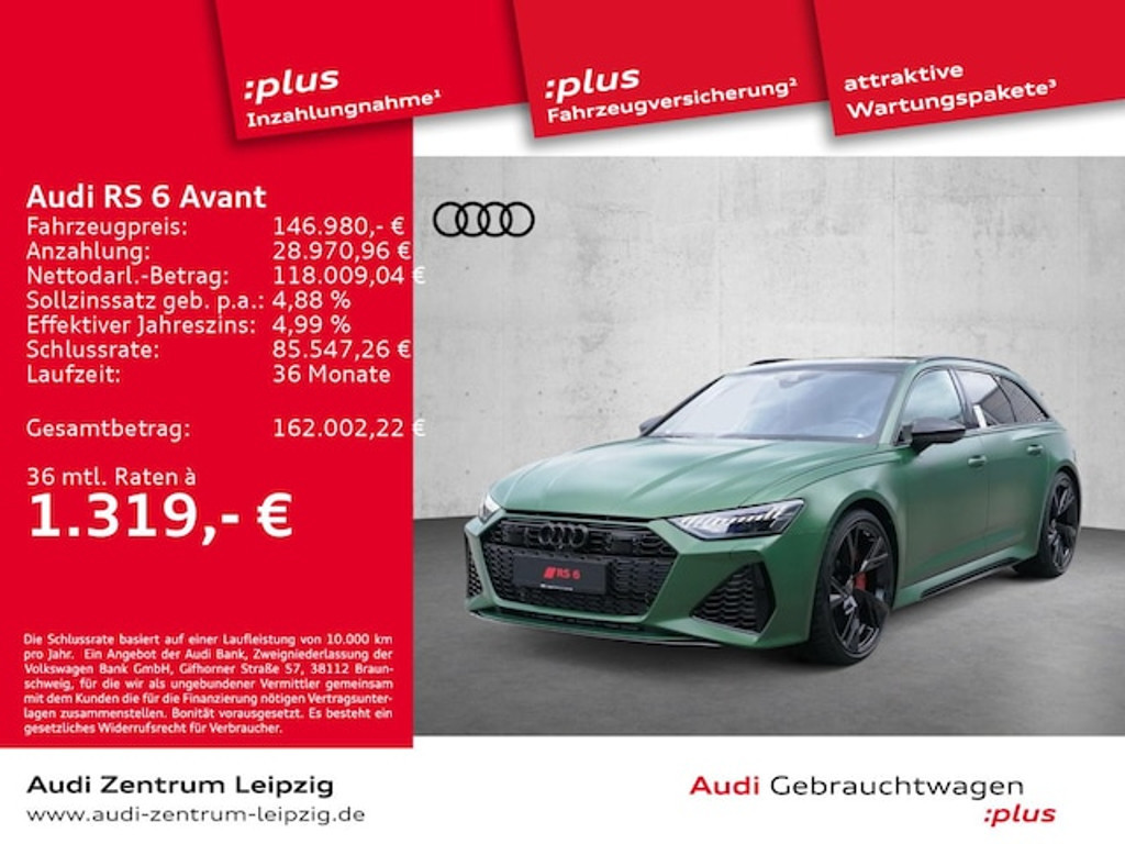 Audi RS6 2025 Benzine