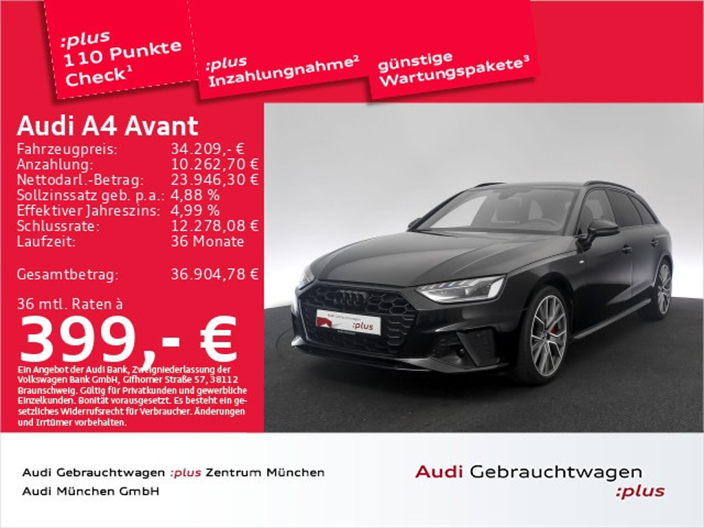Audi A4 2023 Benzine