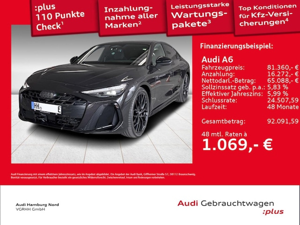 Audi A6 e-tron 2026 Hybride Benzine