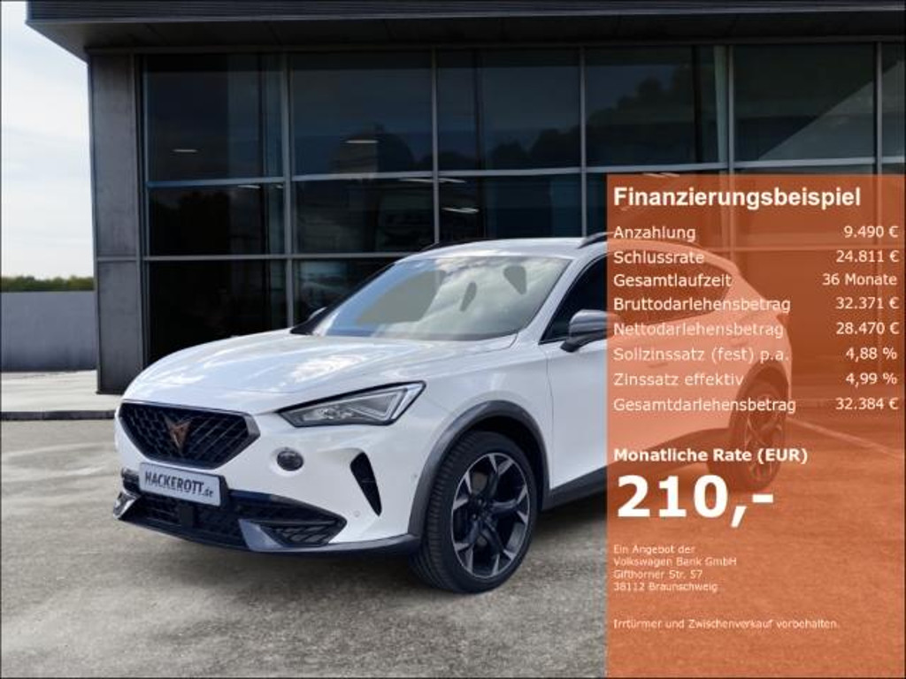 Cupra Formentor 2025 Benzine