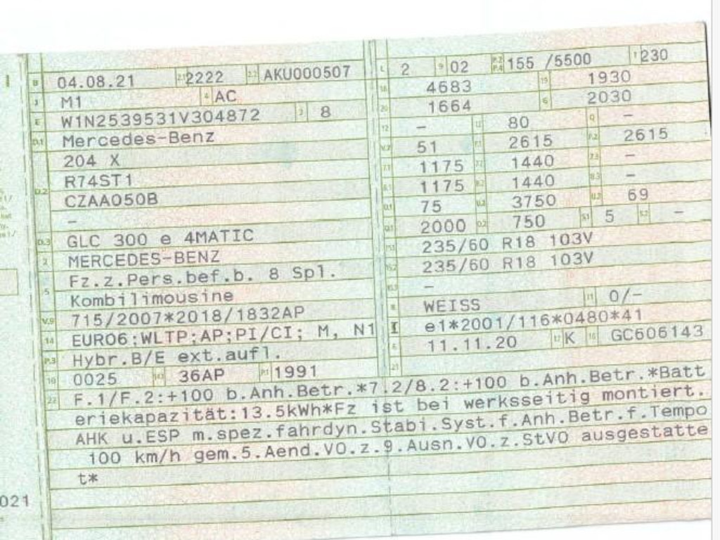 Mercedes-Benz GLC-Klasse