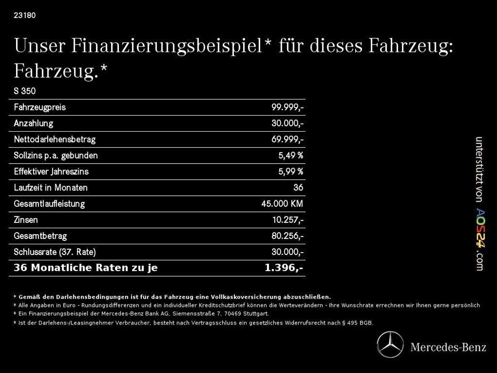 Mercedes-Benz S-Klasse