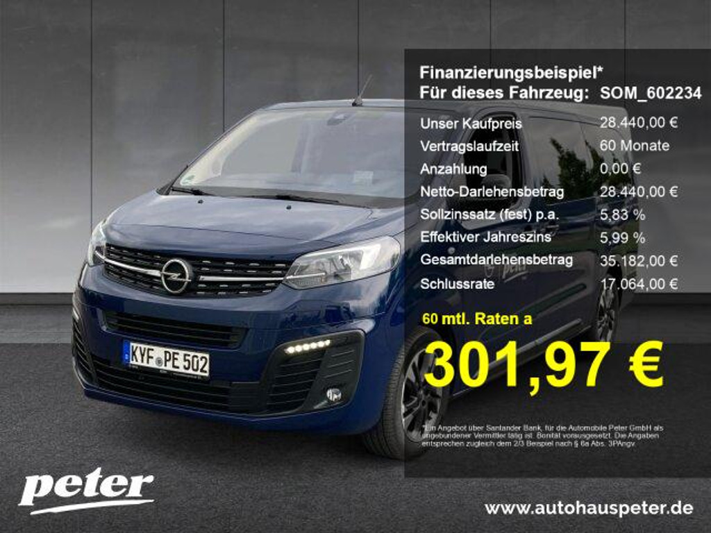 Opel Zafira Life 2023 Diesel