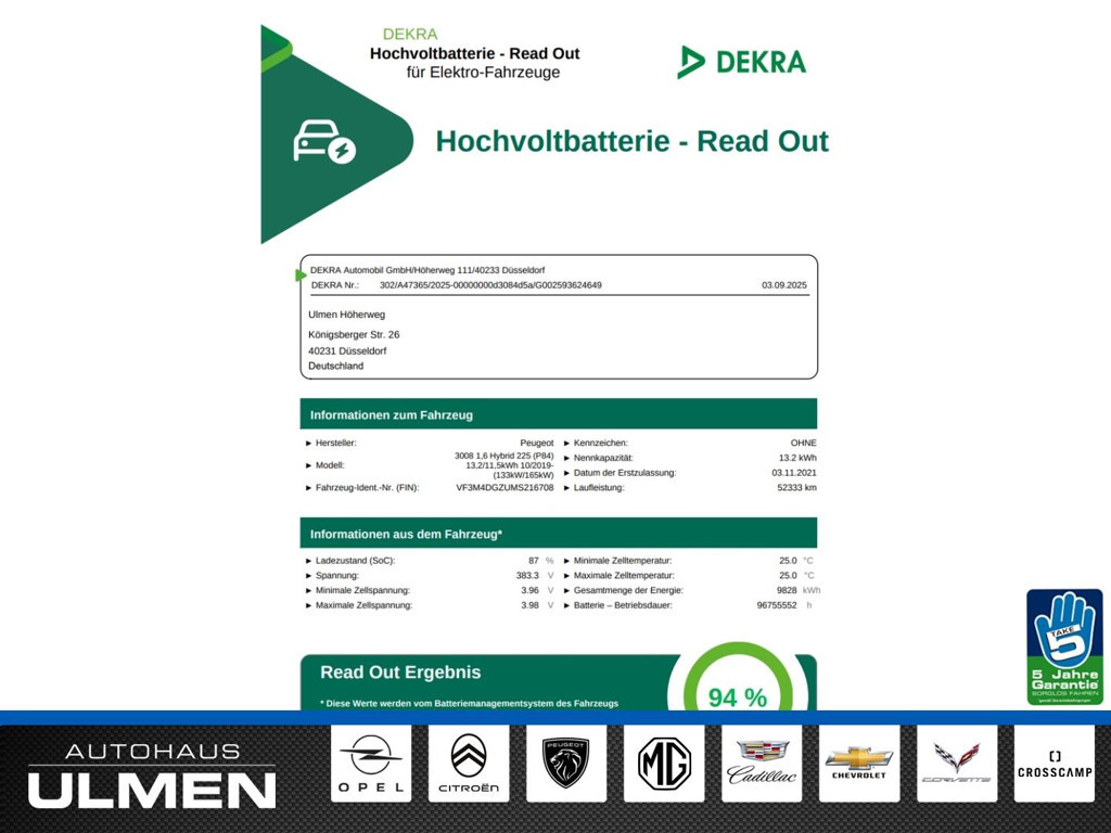 Peugeot 3008 2021 Hybride Benzine