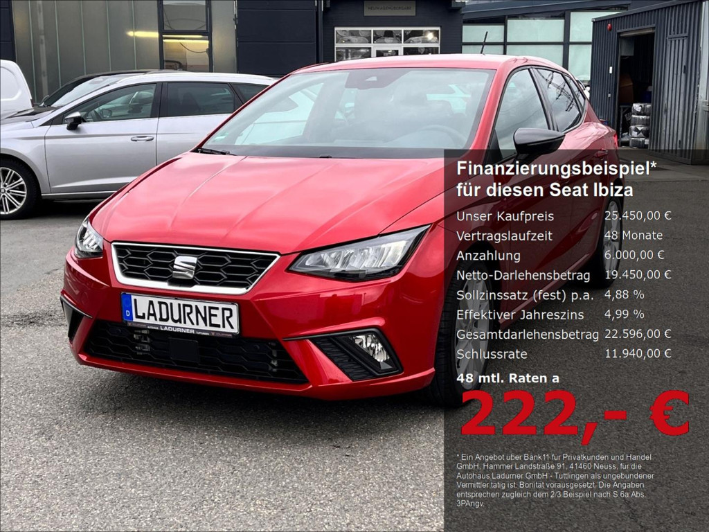 Seat Ibiza 2025 Benzine