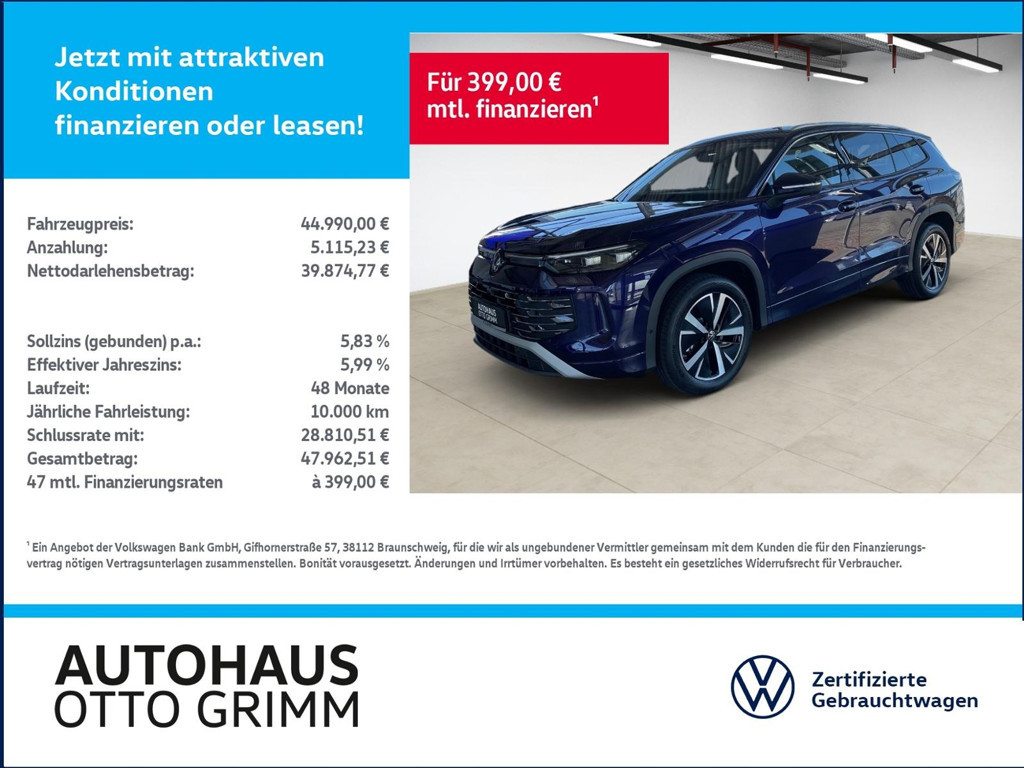 Volkswagen Tayron 2025 Benzine