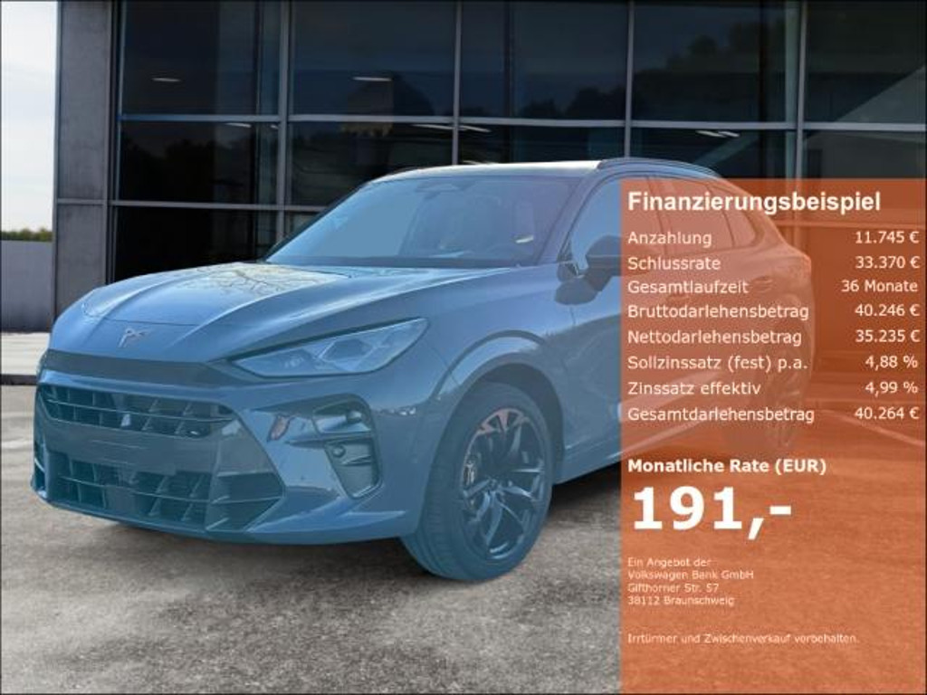 Cupra Terramar 2025 Benzine