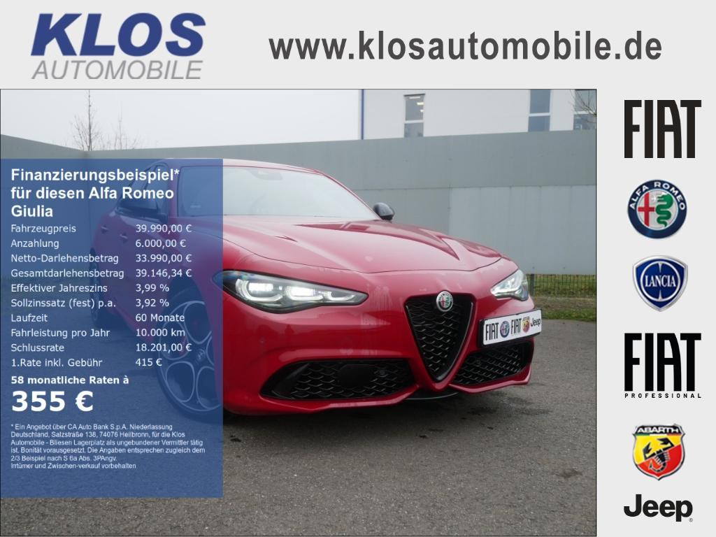 Alfa Romeo Giulia 2023 Benzine