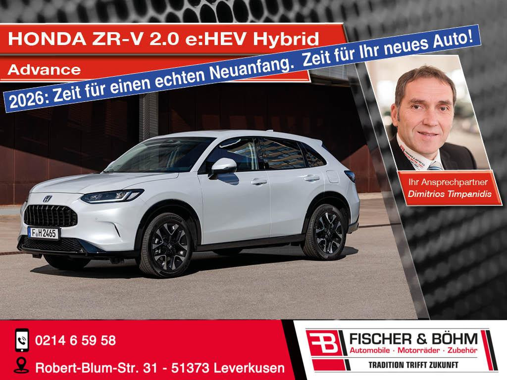 Honda ZR-V 2025 Hybride Benzine