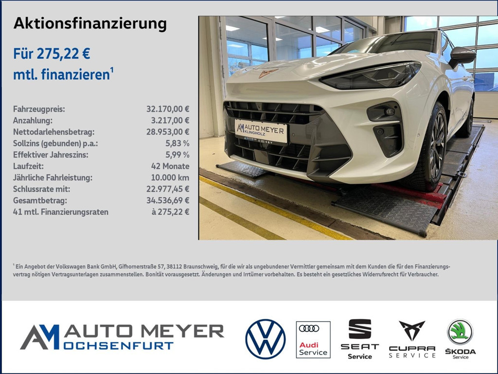 Cupra Terramar 2025 Benzine