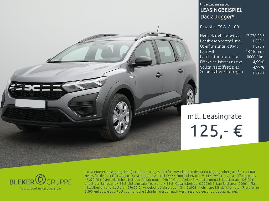 Dacia Jogger 2025 LPG / Benzine