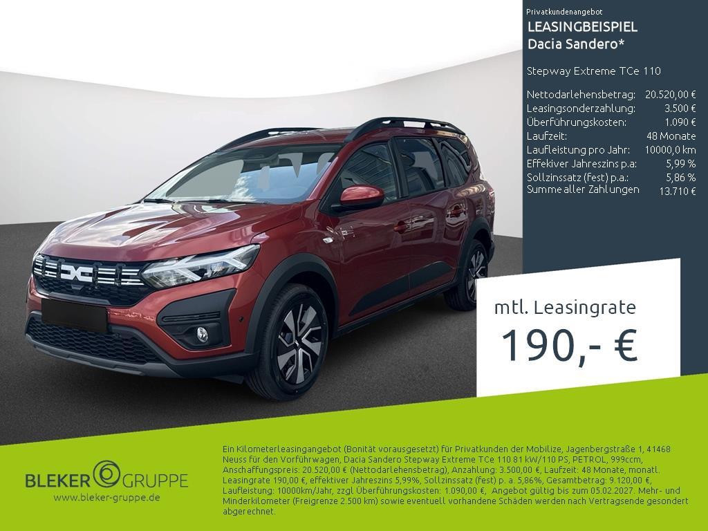 Dacia Sandero 2025 Benzine