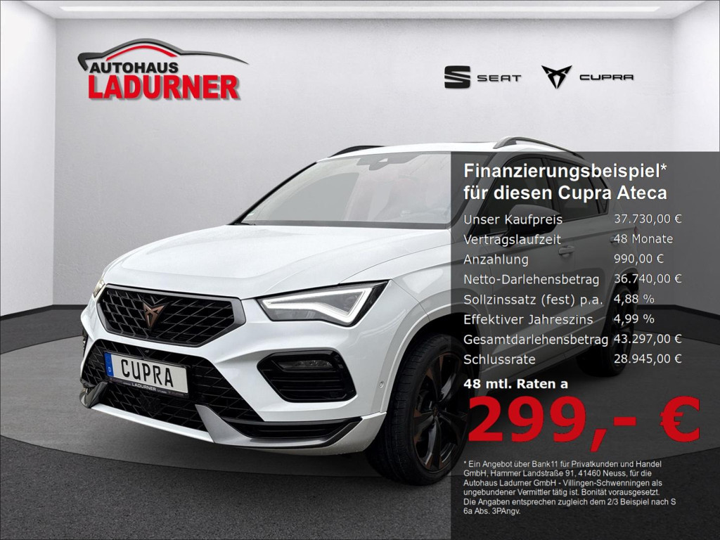 Cupra Ateca 2025 Benzine