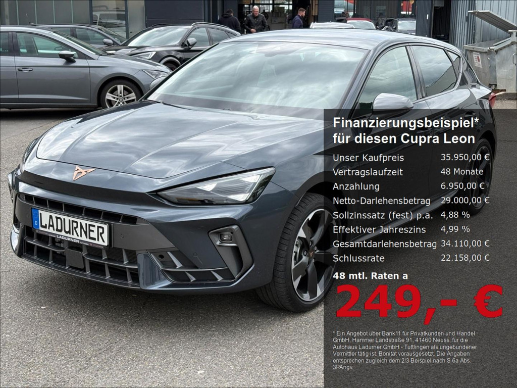 Cupra Leon 2025 Benzine