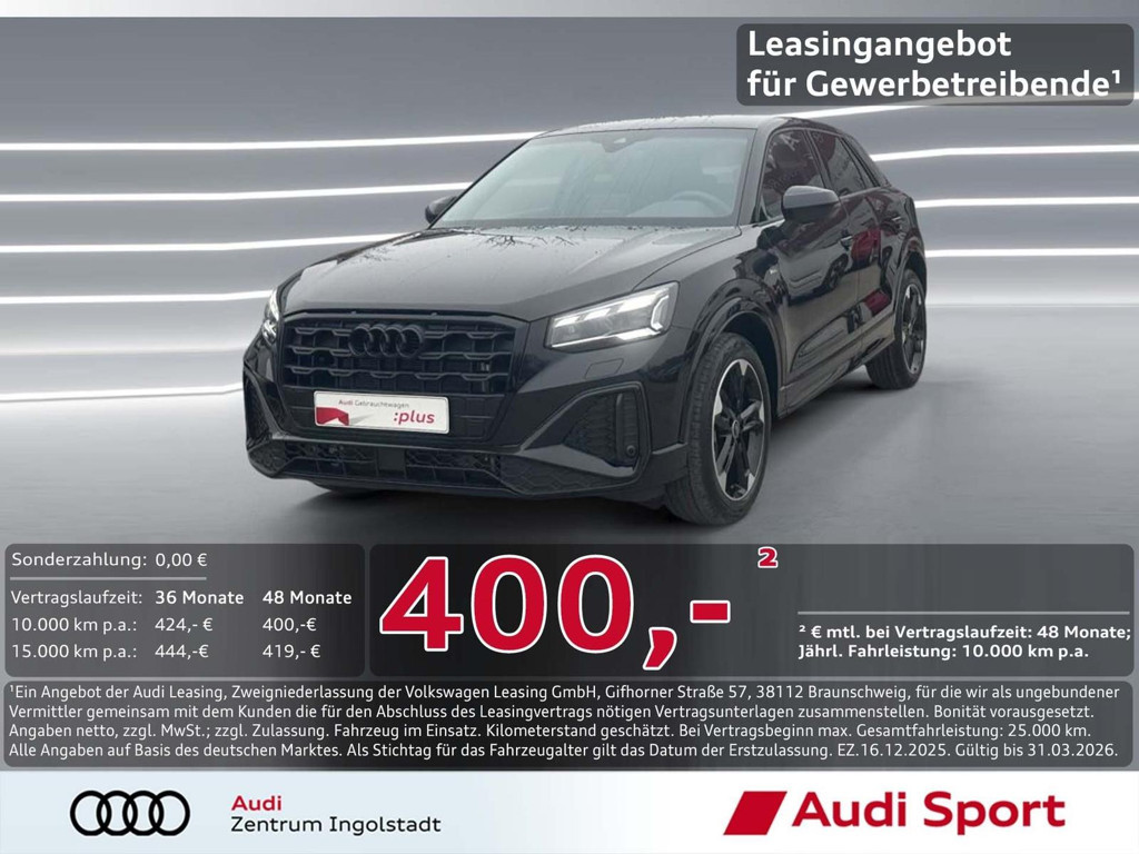 Audi Q2 2025 Benzine