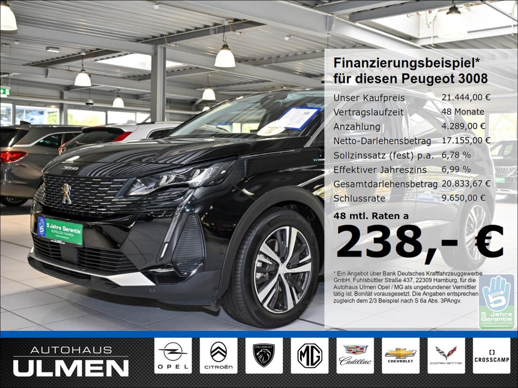 Peugeot 3008 2021 Hybride Benzine
