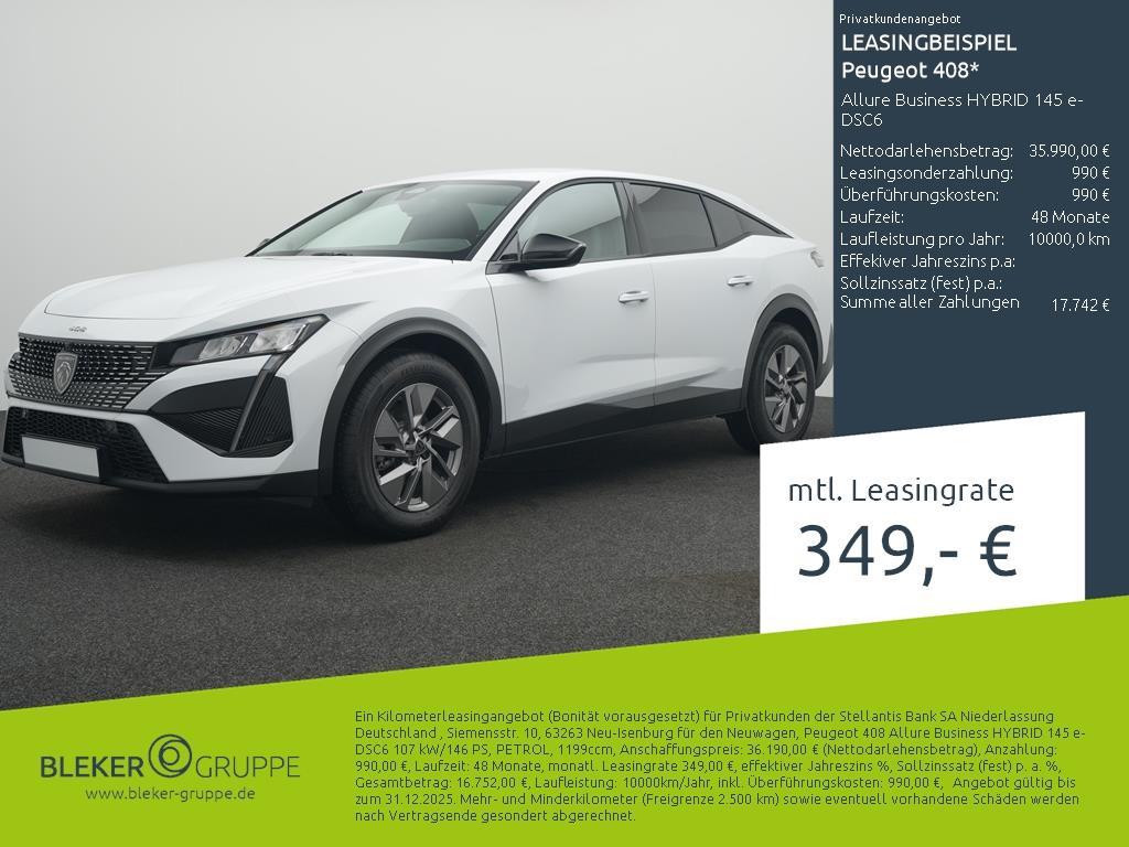 Peugeot 408 2025 Benzine