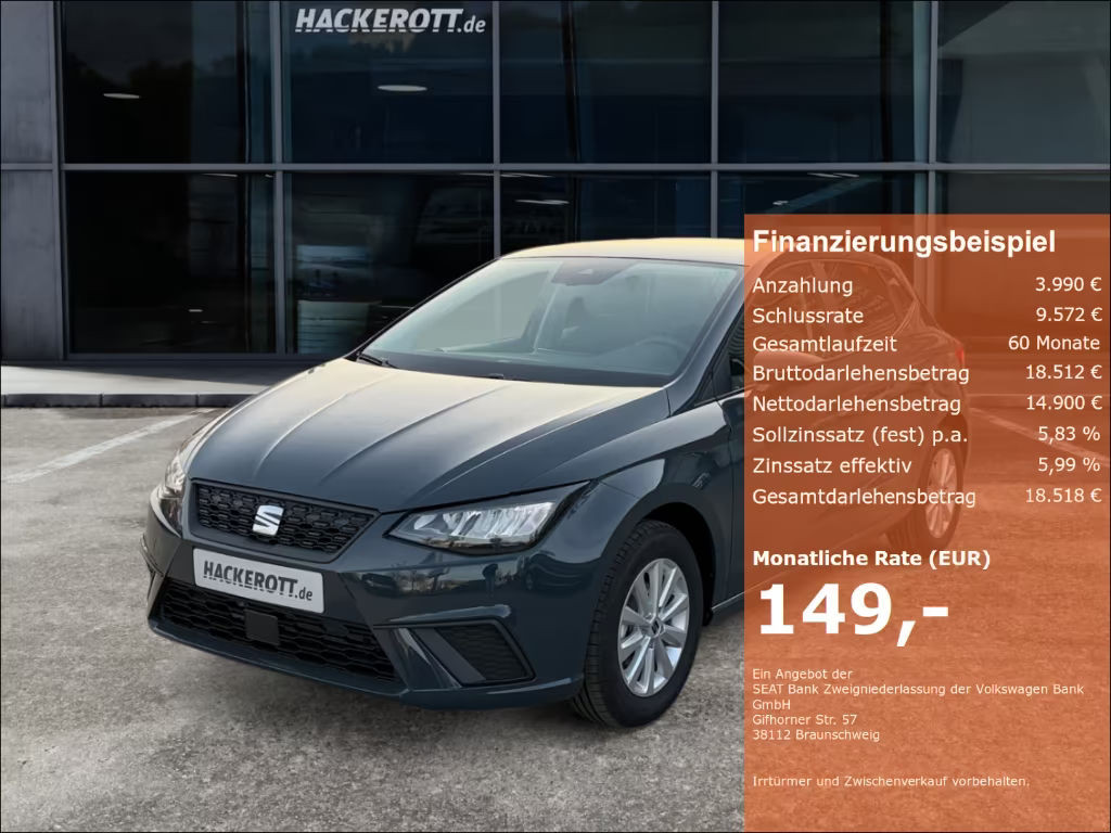 Seat Ibiza 2025 Benzine