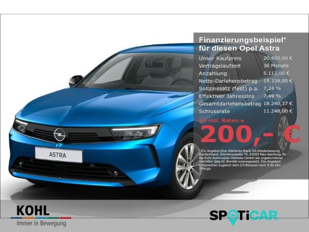 Opel Astra 2024 Benzine