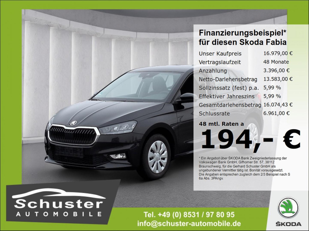 Skoda Fabia 2025 Benzine