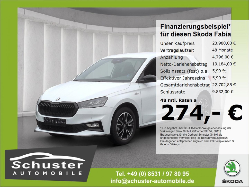 Skoda Fabia 2025 Benzine