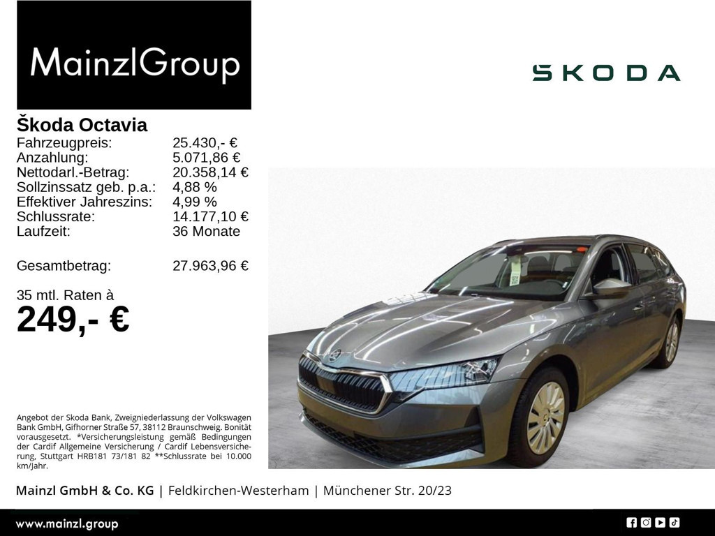Skoda Octavia 2025 Benzine
