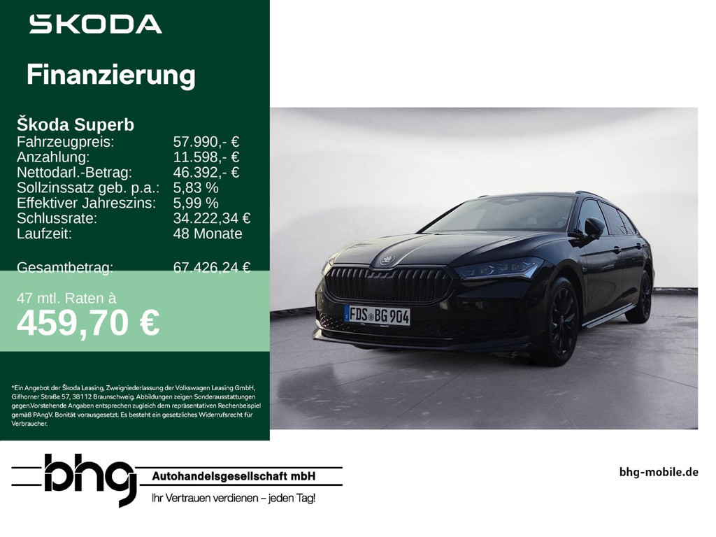 Skoda Superb 2025 Benzine