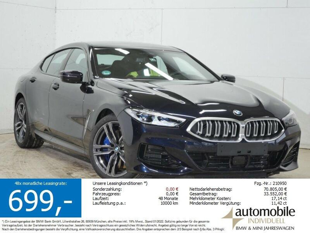 BMW 8 Serie 2025 Benzine