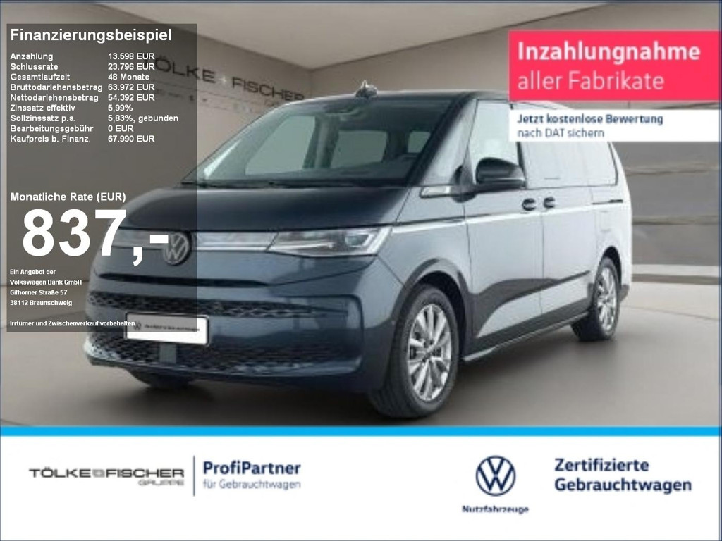 Volkswagen Multivan 2025 Benzine